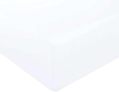 ANGELJUAN Soft Fitted Crib Sheet with Farm Animals Pattern 1