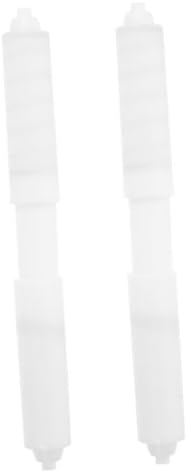 2pcs White Plastic Sloth Shaped Toilet Paper Holders