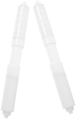 IWOWHERO 2pcs Plastic Toilet Paper Holder Replacement Rod