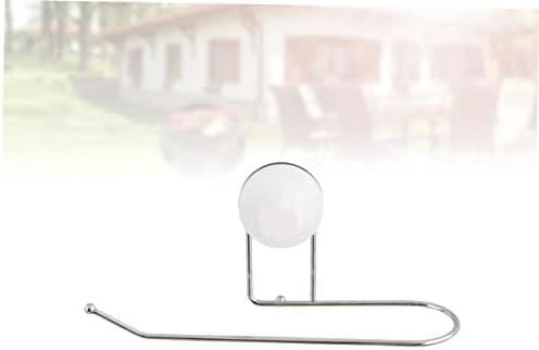 Tofficu Wall Mounted Toilet Paper Holder with Suction Cup