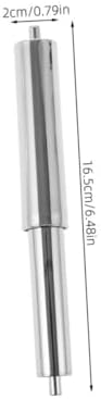 BUTIFULSIC Toilet Paper Roller Rods 4pcs Chrome Replacement
