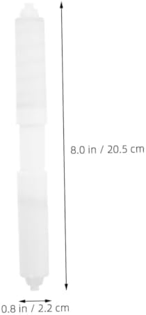2pcs White Plastic Sloth Shaped Toilet Paper Holders