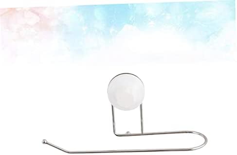 Tofficu Wall Mounted Toilet Paper Holder with Suction Cup