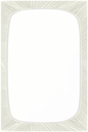 Ivory 39x27 Crib Sheets Ultra Soft Fitted Toddler Sheet