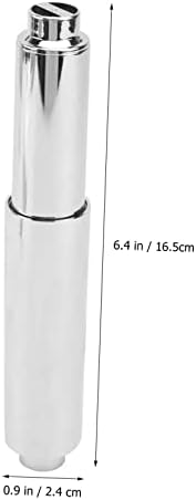 Cabilock 2pcs Flexible Toilet Paper Holder with Spring Rod
