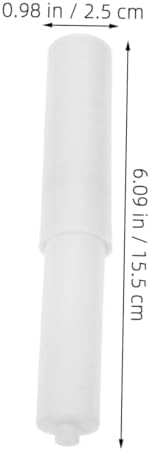 Housoutil 2Pcs Retractable Toilet Paper Holder with Spring Shaft