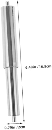OUNONA Replacement Toilet Paper Holder Rod Spring Metal