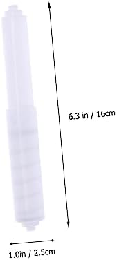 VILLFUL Plastic Toilet Paper Holder Rollers - 10 Pack Universal Fit
