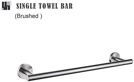 UTILES Brushed Gold Stainless Steel Towel Bar Set
