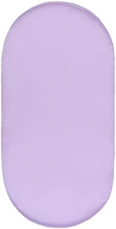 Surakey Silk Crib Mattress Cover Purple