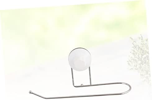 Tofficu Wall Mounted Toilet Paper Holder with Suction Cup