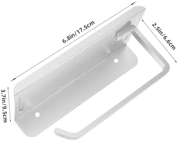 Gadpiparty Wall Mounted Paper Towel Holder with Shelf