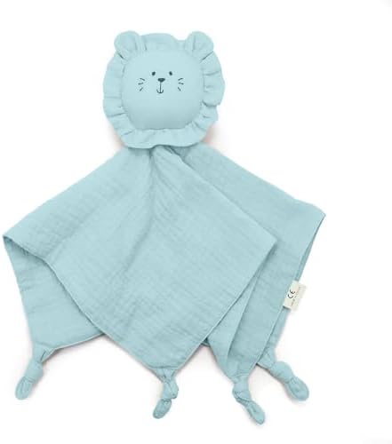 Little Rawr Organic Cotton Lion Lovey Baby Blanket