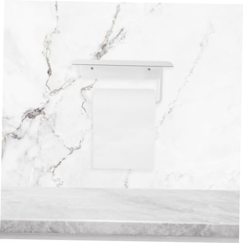 Gadpiparty Toilet Paper Holder with Shelf Wall Mounted Organizer