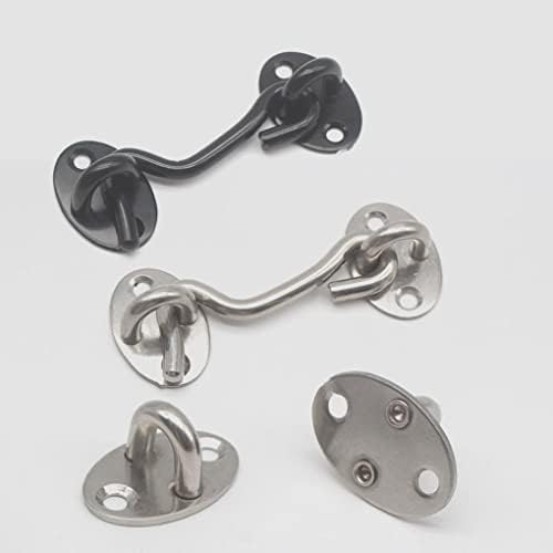 DEIHGE Hook and Eye Latch Gate Bolt Lock