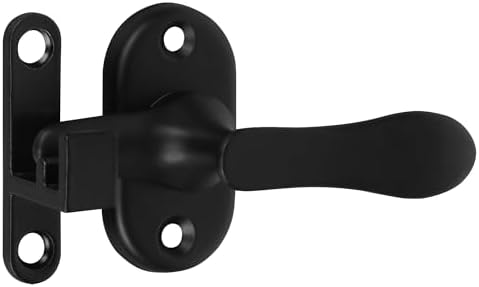 Alise Flip Latch Lock Matte Black Gate Hardware