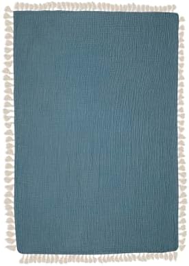 Crane Baby 6-Layer Muslin Swaddle Blanket 30 x 40