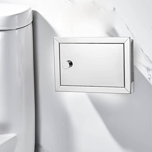 Stainless Steel Wall Toilet Paper Holder with Curved Rod