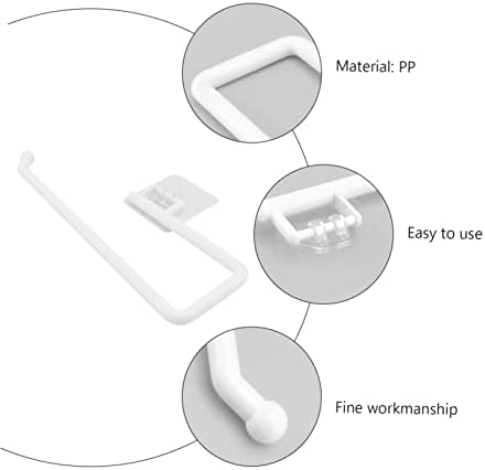 ORFOFE Easy Install No Punching Multi-Function Tissue Rack