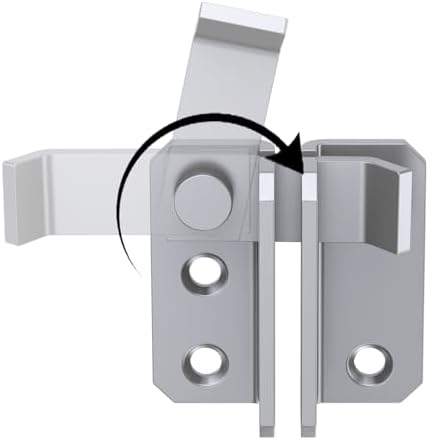 Heavy Duty Stainless Steel Flip Latch for Doors and Gates