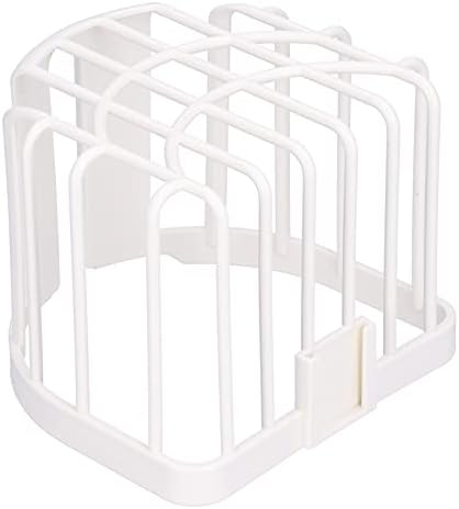 Lufodon NoPunch Toilet Shelf - Spacious Wall Mount Holder White
