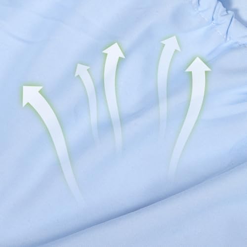 UPKOCH Bassinet Sheet Microfiber Cradle Mattress Protector
