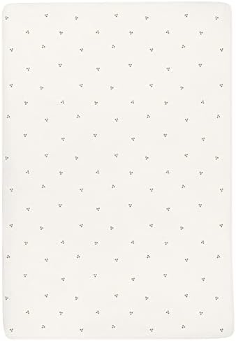 Elys Co Waterproof Crib Sheets 2 Pack Sage Berry Dot