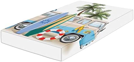XISUNYA Surfing Weekend Crib Sheet Set
