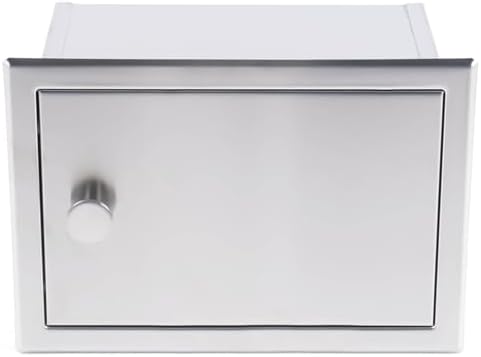 Stainless Steel Wall Toilet Paper Holder with Curved Rod