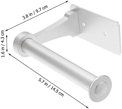 Wall Mounted Toilet Paper Holder Space Saving Roll Paper Stand