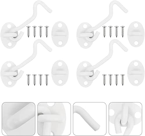 SHAUNI Heavy Duty Stainless Steel Gate Latch Kit 4pcs