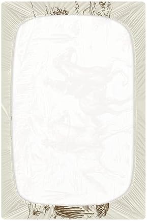 SHJI Baby Crib Sheet Wild West Design 52x28in