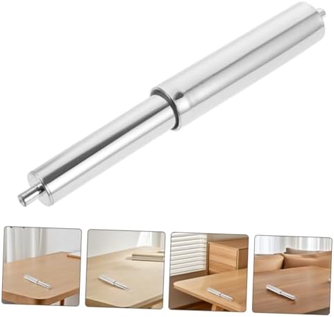 Mobestech 6pc Retractable Toilet Paper Holder with Spring-Loaded Rod