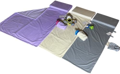 Tender Arm Sleeve Multipurpose Baby Blanket - Pale Purple