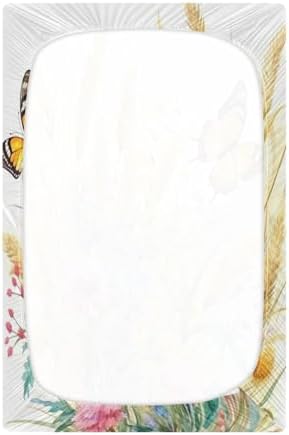 Jihqo Rustic Wildflowers Crib Sheets Pack