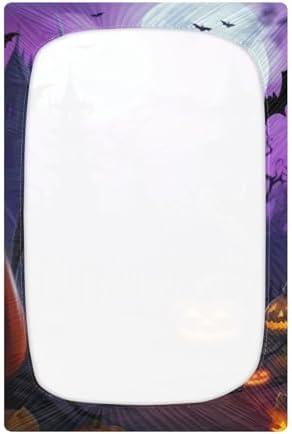 Jihqo Halloween Castle Pumpkins Crib Sheets Set
