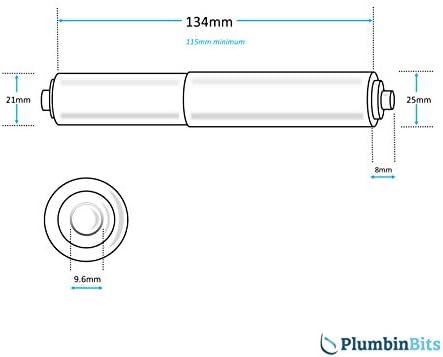 EZ-FLO 15135 Toilet Paper Roller Holder 1