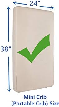 Satin Fitted Mini Crib Sheet for Ballerina Girls