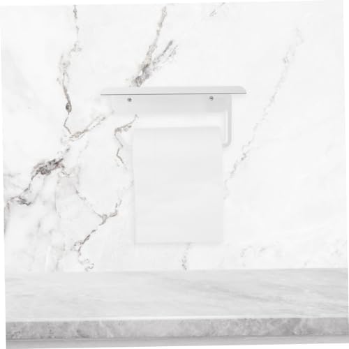 Jojofuny Toilet Paper Holder with Shelf Wall Mount 1