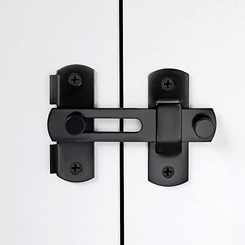 4 Pack Stainless Steel Barn Door Latches with 4 Screws