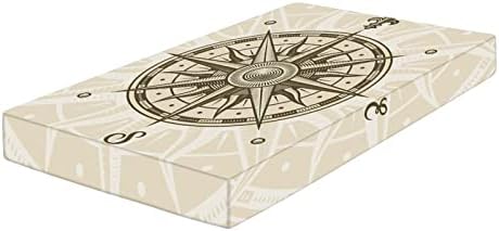 XISUNYA Decorative Crib Sheet Set with Sun Motifs