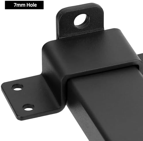 QWORK Heavy Duty Slide Gate Latch with Padlock Hole