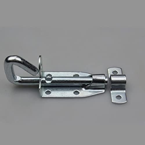 VOIV Gate Bolt with Slide Lock Hasp 2 Sets Stainless Steel Security Latch