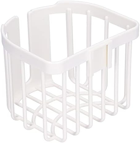 Lufodon NoPunch Toilet Shelf - Spacious Wall Mount Holder White