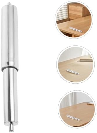 Mobestech 6pc Retractable Toilet Paper Holder with Spring-Loaded Rod