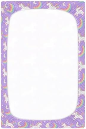 MNSRUU Crib Sheets 39x27x5in Soft Breathable