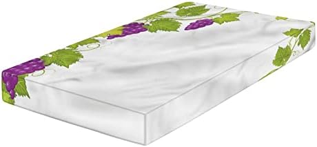 XISUNYA Decorative Crib Sheet Vineyard Microfiber 28x52
