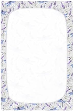 MNSRUU Crib Sheets Soft Breathable Fitted Bedding