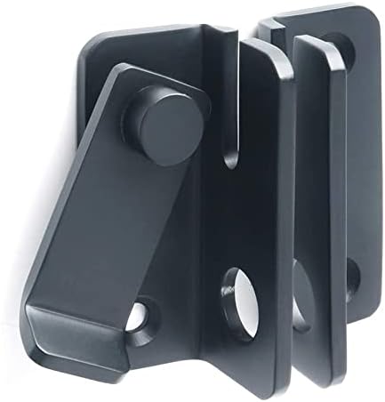 DEIHGE Slide Bolt Door Lock Hasp with Stainless Steel Finish