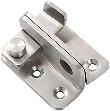 SHAUNI Slide Latch Deadbolt Lock with Chrome Finish